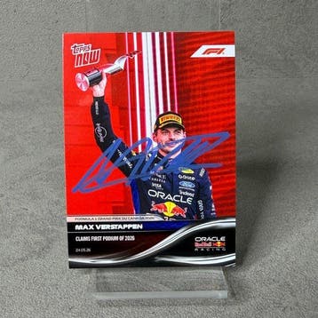 Red Bull Racing - Topps Now - (030) Max Verstappen - Claims, Nieuw