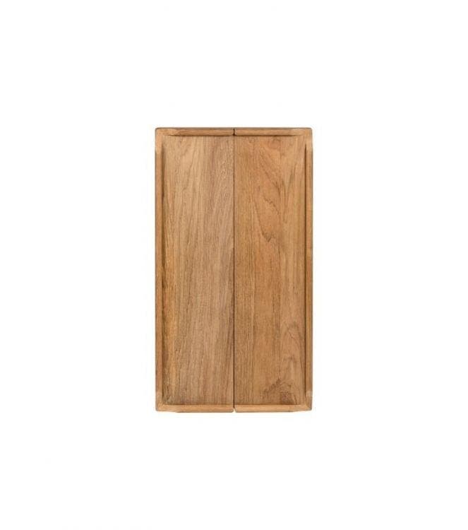 Teak kuiptafel - inklapbaar - massief teak - 80 x 70/ 35 cm, Watersport en Boten, Accessoires en Onderhoud, Ophalen of Verzenden