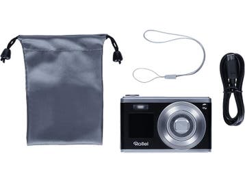 Rollei -  Rollei -  Compactline 10x Compactcamera  - Zwart, Verzenden, Compact, Nieuw, Overige Merken