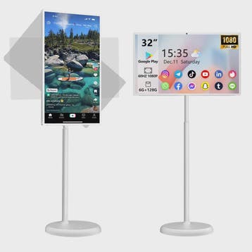 32-Inch Draagbare Smart TV met Touchscreen, Android, 1080P,, Audio, Tv en Foto, Televisies, Verzenden, Nieuw