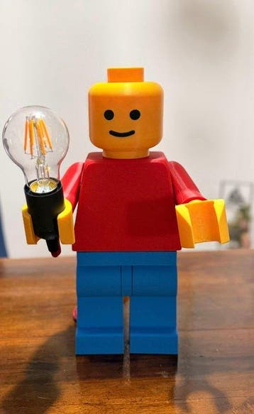 LEGO - Tafellamp - LEGO-minifiguurlamp - Plastic, Antiek en Kunst