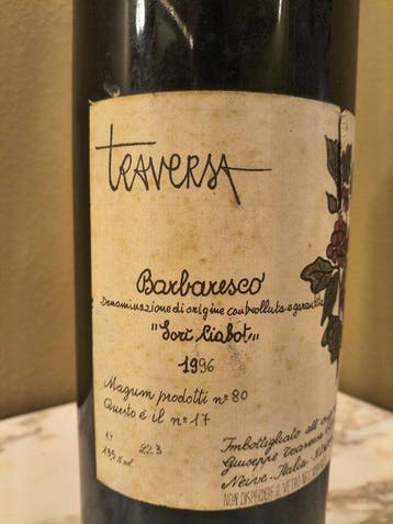 1996 Traversa, Barbaresco Sori Ciabot - Barbaresco DOCG -, Nieuw