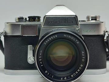 Minolta Chiyoda Kogaku SR1 + Auto Rokkor-PF 1,8/55mm |, Nieuw