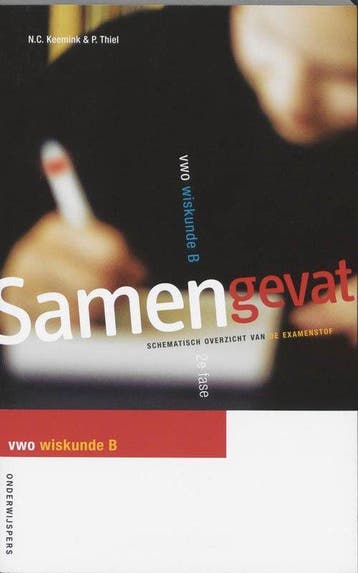 Samengevat vwo Wiskunde B - Keemink, Boeken, Verzenden, Gelezen