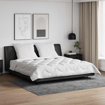 vidaXL Dekbed met kussen 3 st Wit Microfibre, Verzenden, Nieuw, Wit