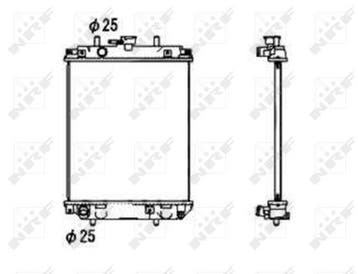 Radiateur o.a: Daihatsu, Cuore (L701), Move (L9) - Sirion, Ophalen of Verzenden, Nieuw, Daihatsu