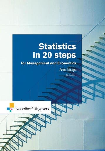 9789001861216 Statistics in 20 steps | Tweedehands, Verzenden, Zo goed als nieuw, Arie Buijs