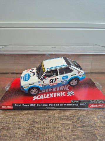 Scalextric - Slotcar Seat Fura #87 Danone - 1980-1990 -, Nieuw