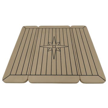 Tafelblad Eco Teak Wing 34/68 x 60 cm, Watersport en Boten, Ophalen of Verzenden, Nieuw