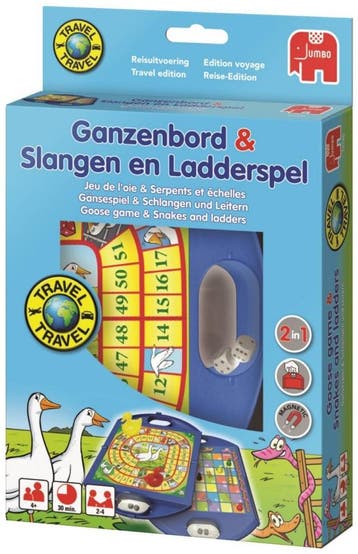 Ganzenbord / Slangen & Ladderspel Reisspel | Jumbo -, Verzenden, Nieuw