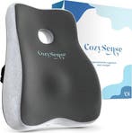 2dekans | CozySense® Rugsteun - Verstelbaar Rugkussen, Ophalen of Verzenden, Zo goed als nieuw, Zwart