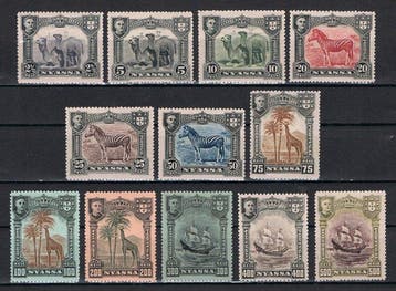 Portugal en Koloniën 1911 - Niassa, Afrika 52 tot 63, Gestempeld