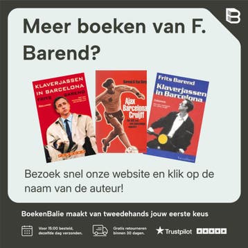 Ajax, Barcelona, Cruijff / Pandora non-fiction - F. Barend, Verzenden, Gelezen, F. Barend