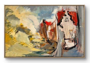 Marcus de Vestele (1941-2024) - Composition Cobra vers 1975