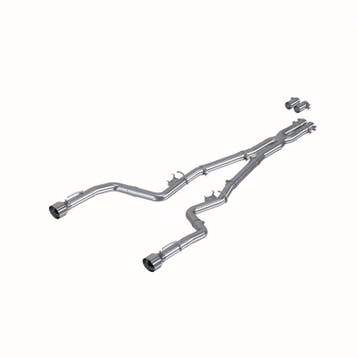 MBRP 17-21 Charger 5.7L/6.2L/6.4L 3in Race Profile Cat-Back, Ophalen of Verzenden, Nieuw