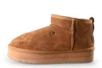 Warmbat Boots in maat 39 Bruin, Kleding | Dames, Schoenen, Bruin, Verzenden, Overige typen, Zo goed als nieuw