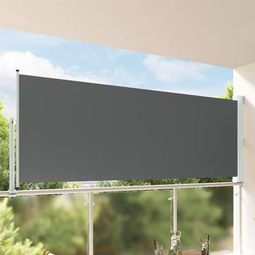 vidaXL Zijkant luifel 140 x 300 cm 100% polyester ijzer, Verzenden, Nieuw