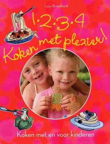 1 2 3 4  Koken met Plezier | 9789054264712 | BROADHURST,, Boeken, Ophalen of Verzenden, Zo goed als nieuw, BROADHURST, Lucy