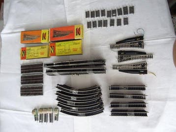 Piko N - Modeltreinsporen (109) - 109-delige N-spoorbaanset,, Nieuw