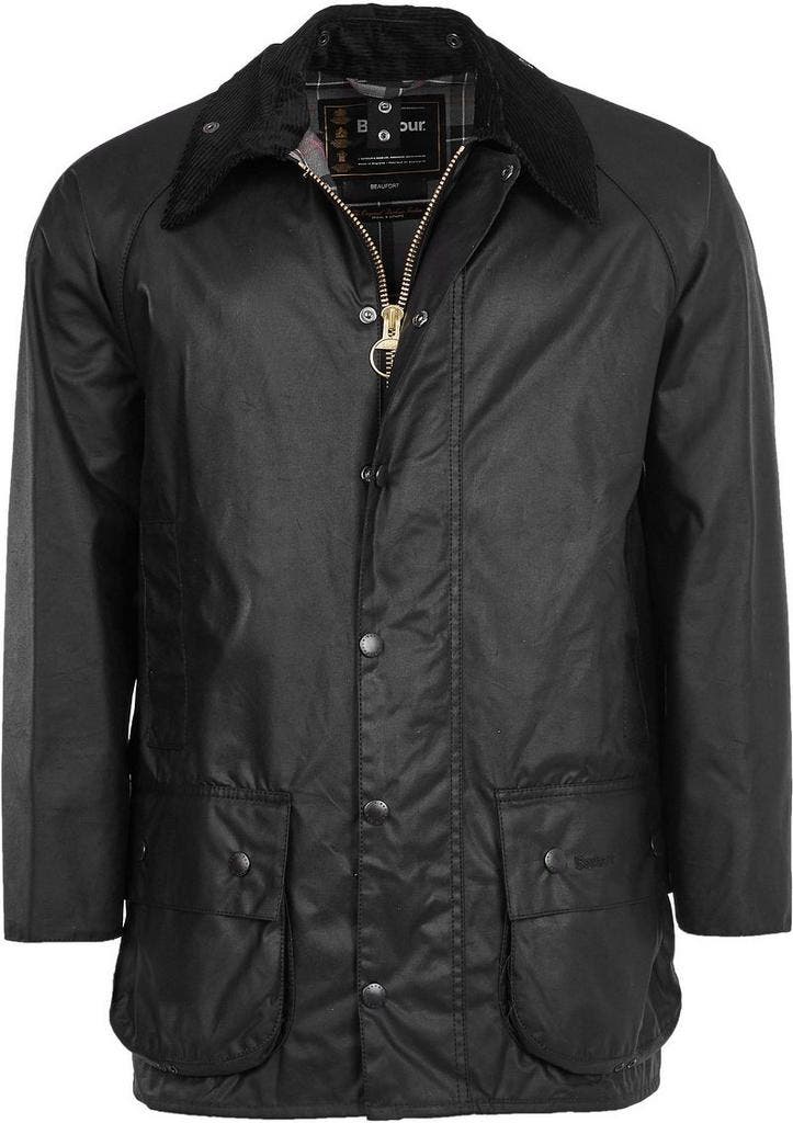 Barbour Waxjas Beaufort Black maat 56 Heren, Kleding | Heren, Jassen | Winter, Zwart, Nieuw, Maat 56/58 (XL), Verzenden
