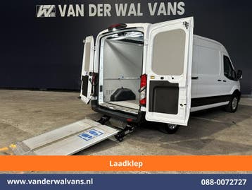 Ford Transit L3 H2 | Lease vanaf 408,- p/mnd, Auto's, Ford, Gebruikt, Euro 6, Wit, Dealer onderhouden