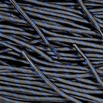 Ronde outdoor veters - Donkergrijs Blauw • 120  cm x 5 mm, Ophalen of Verzenden, Nieuw