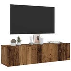 vidaXL Tv-wandmeubel 120x30x30 cm bewerkt hout oud, Verzenden, Nieuw, Overige houtsoorten