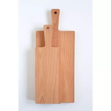 HOCHO Snijplank met Handvat – Beukenhout – 480x200x20 mm, Ophalen of Verzenden, Nieuw