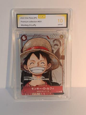 One Piece - 1 Card - One Piece - Monkey D. Luffy, Nieuw