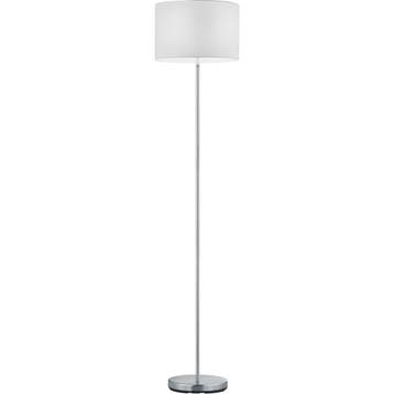 LED Vloerlamp - Trion Hotia - E27 Fitting - Rond - Mat Wit -, Huis en Inrichting, Lampen | Vloerlampen, Ophalen of Verzenden, Nieuw