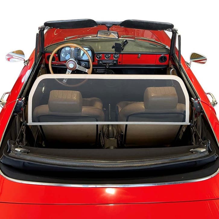 Alfa Romeo Spider (1964-1994) Cabrio windscherm Beige, Auto diversen, Overige Auto diversen, Ophalen of Verzenden