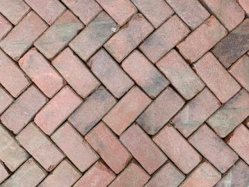 Oude gebakken keiformaten Rossa (op pallets), Ophalen of Verzenden, Gebruikt, Keramiek, Klinkers