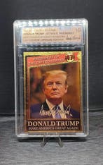 TRUMP 24Ct Gold-plated - 1 Card, Nieuw
