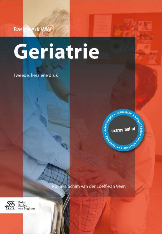 Basiswerken Verpleging en Verzorging   Geriatr 9789036816595, Boeken, Studieboeken en Cursussen, Zo goed als nieuw, Verzenden
