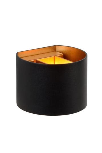 Lucide XIO - Wandlicht Rond G9/4W 380LM 2700K Zwart, Huis en Inrichting, Lampen | Wandlampen, Verzenden, Nieuw, Overige fittingen