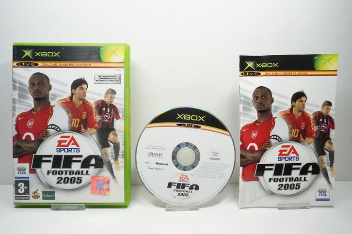 Fifa Football 2005 Garantie & morgen in huis!, Spelcomputers en Games, Games | Xbox Original, Zo goed als nieuw, Ophalen of Verzenden