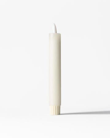 HEMA Led dinerkaars 2.5x18.4cm rustiek ivoor, Verzenden, Nieuw