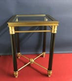 Bijzettafel - Brons, Glas, Metaal, Nieuw