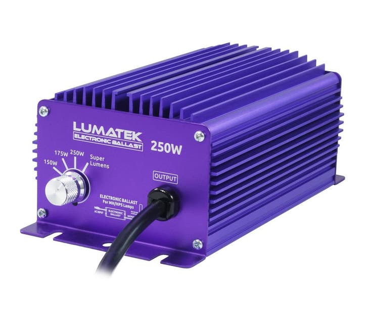 Lumatek 250W 240V dimbare en regelbare ballast, Tuin en Terras, Kweekspullen, Ophalen of Verzenden