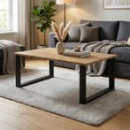 Stalen onderstel U tafelpoot set van 2 meubelpoot 40x66 cm z, Verzenden, Nieuw