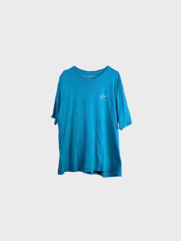 Guy Harvey T-shirt Heren maat XL Blauw Vintage, Blauw, Maat 56/58 (XL), Guy Harvey, Ophalen of Verzenden