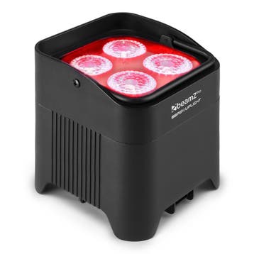 BeamZ BBP54 IP65 accu LED PAR 4x 12W 6-in-1 RGBAW-UV en, Verzenden, Nieuw
