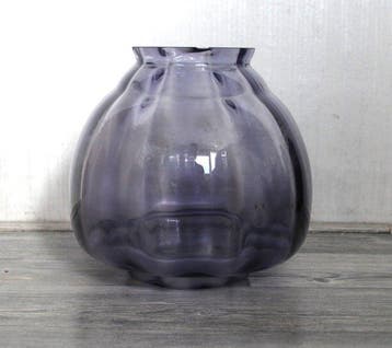 Glasfabriek Leerdam - A.D. Copier - Vaas - Flora - Glas -, Antiek en Kunst, Antiek | Glas en Kristal