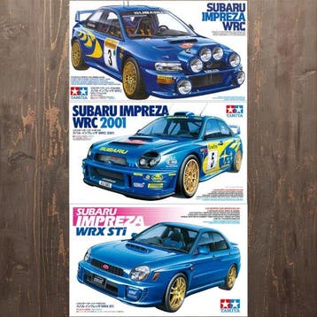 Tamiya - Speelgoedauto 1/24 SCALE SUBARU IMPREZA Model Kit, Nieuw