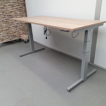 Elektrisch instelbaar zit-sta bureau met NIEUW blad | 2-moto, Ophalen of Verzenden, Nieuw