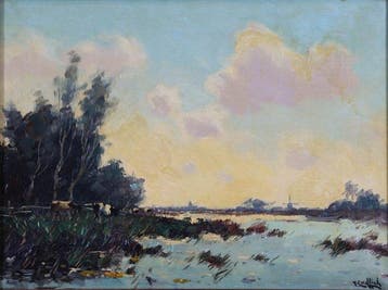 Henri Welter (1886-1946) - Hollands landschap