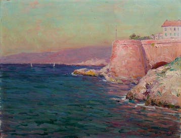 Alexandre Isailoff (1855-1934) - Corniche à Marseille