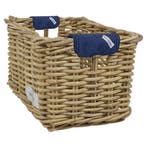Wicked Rieten Fietsmand XL Jeans naturel, Verzenden, Nieuw