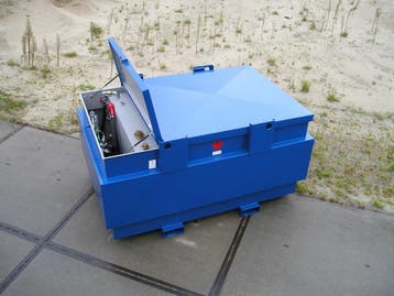 Dieseltank 3000 liter IBC Robuuste, Nieuw