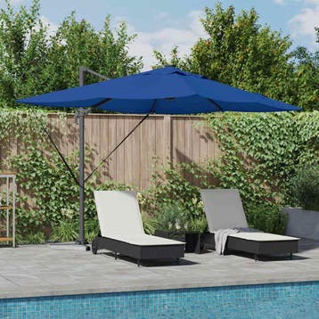vidaXL Parasol 352 x 251 x 265 cm Polyester en Aluminium, Verzenden, Nieuw, 2 tot 3 meter